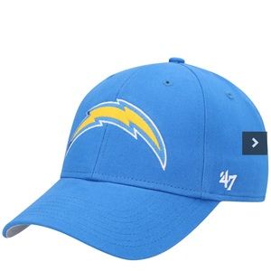 Los Angeles Chargers '47 Youth Basic MVP Adjustable Hat - Powder Blue
